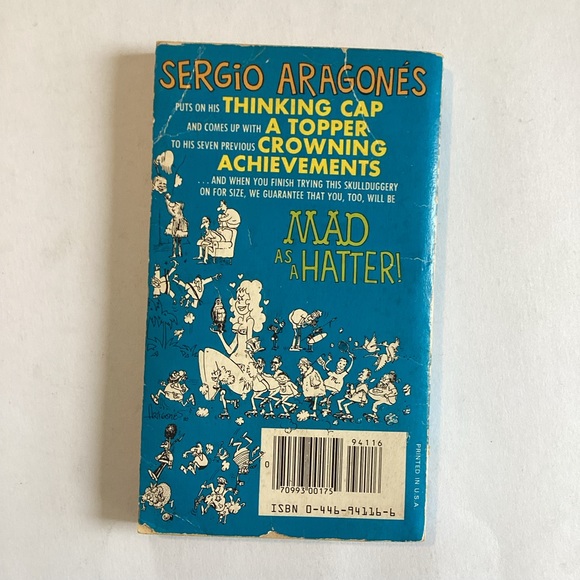 4 /💲20 🤑 1981 MAD as a Hatter cartoon book - Picture 4 of 5